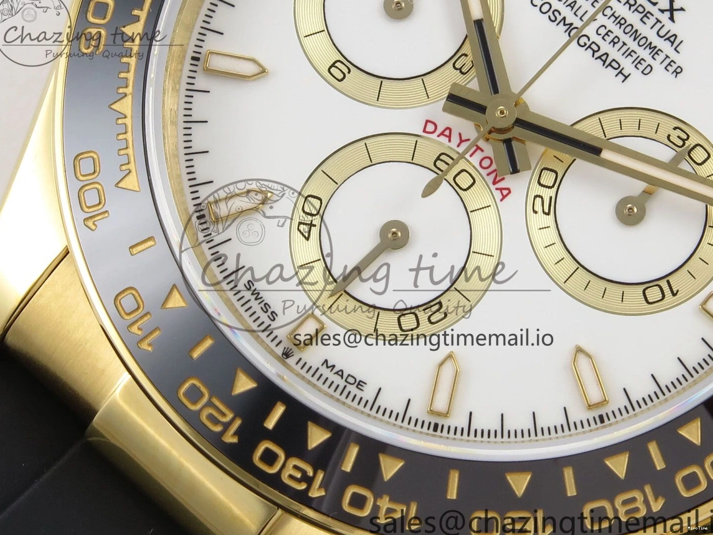 MiroTime 0417 Colorful Daytona 126518 QF 1:1 Best Edition White Dial on Oysterflex Strap SH4131 V6（Gain Weight） 1201